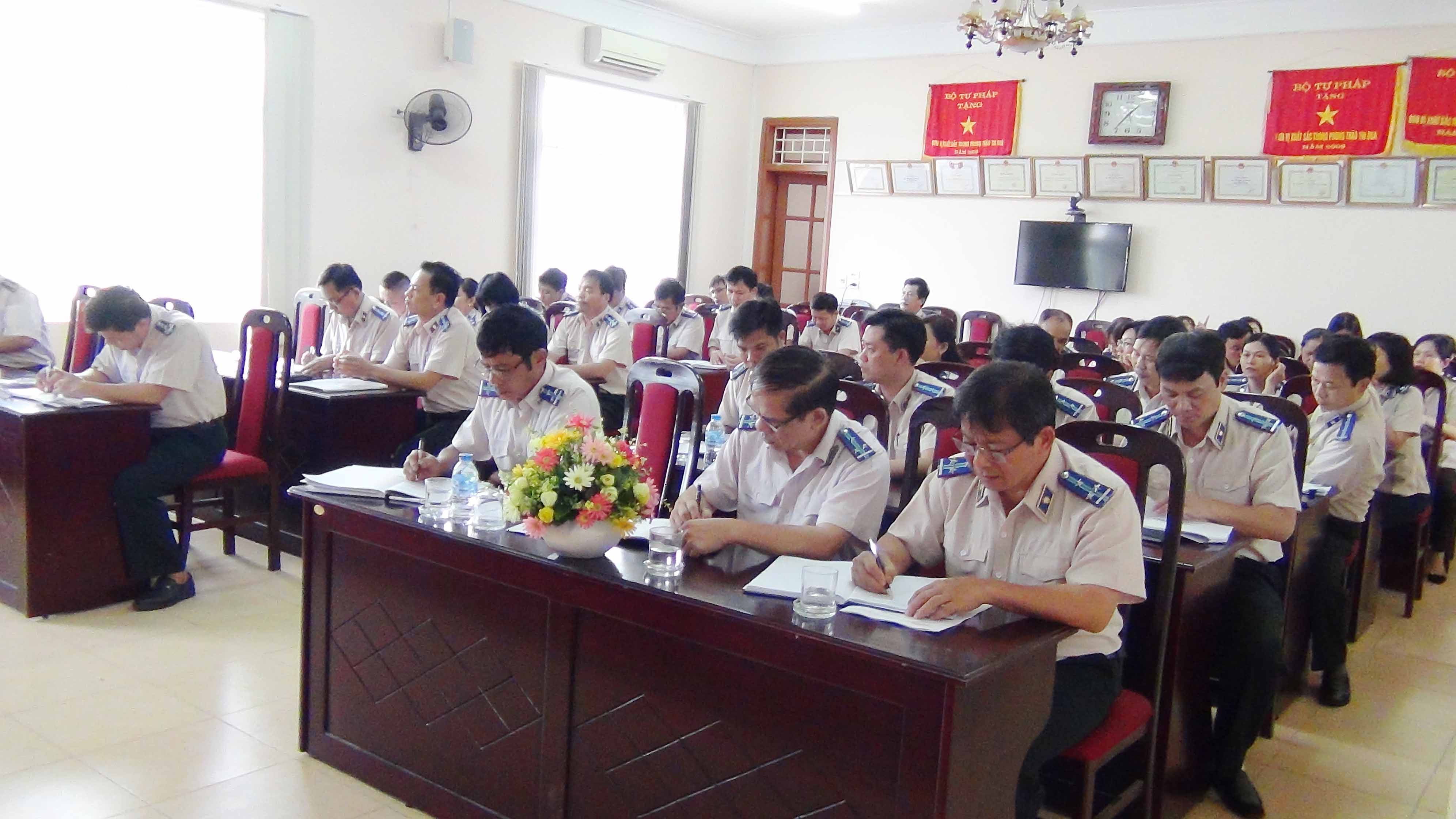 Hội nghị giao ban công tác THADS quý III năm 2017.