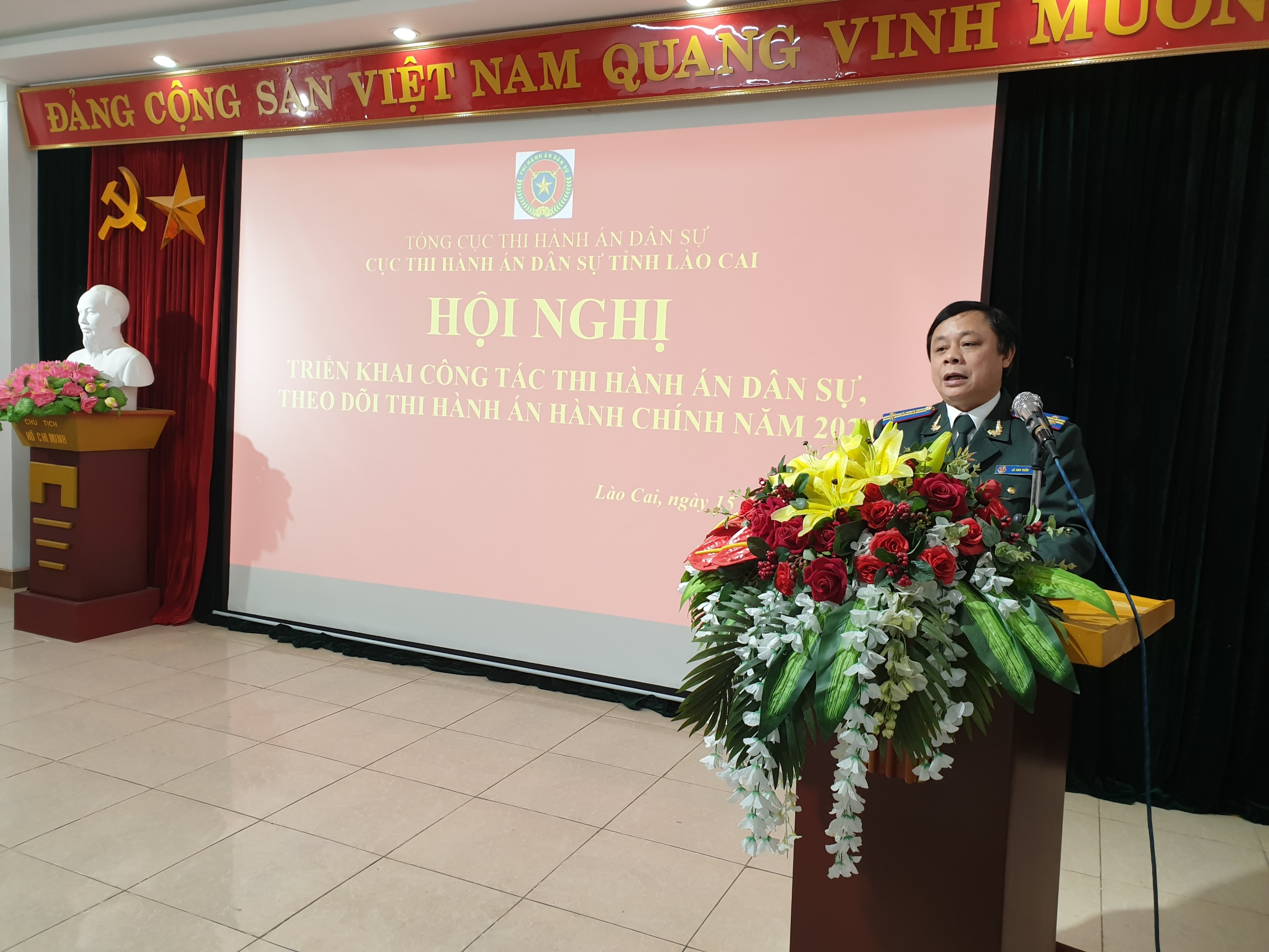 Lào Cai thực hiện nhiều hoạt động kỷ niệm 75 năm Ngày truyền thống Thi hành án dân sự