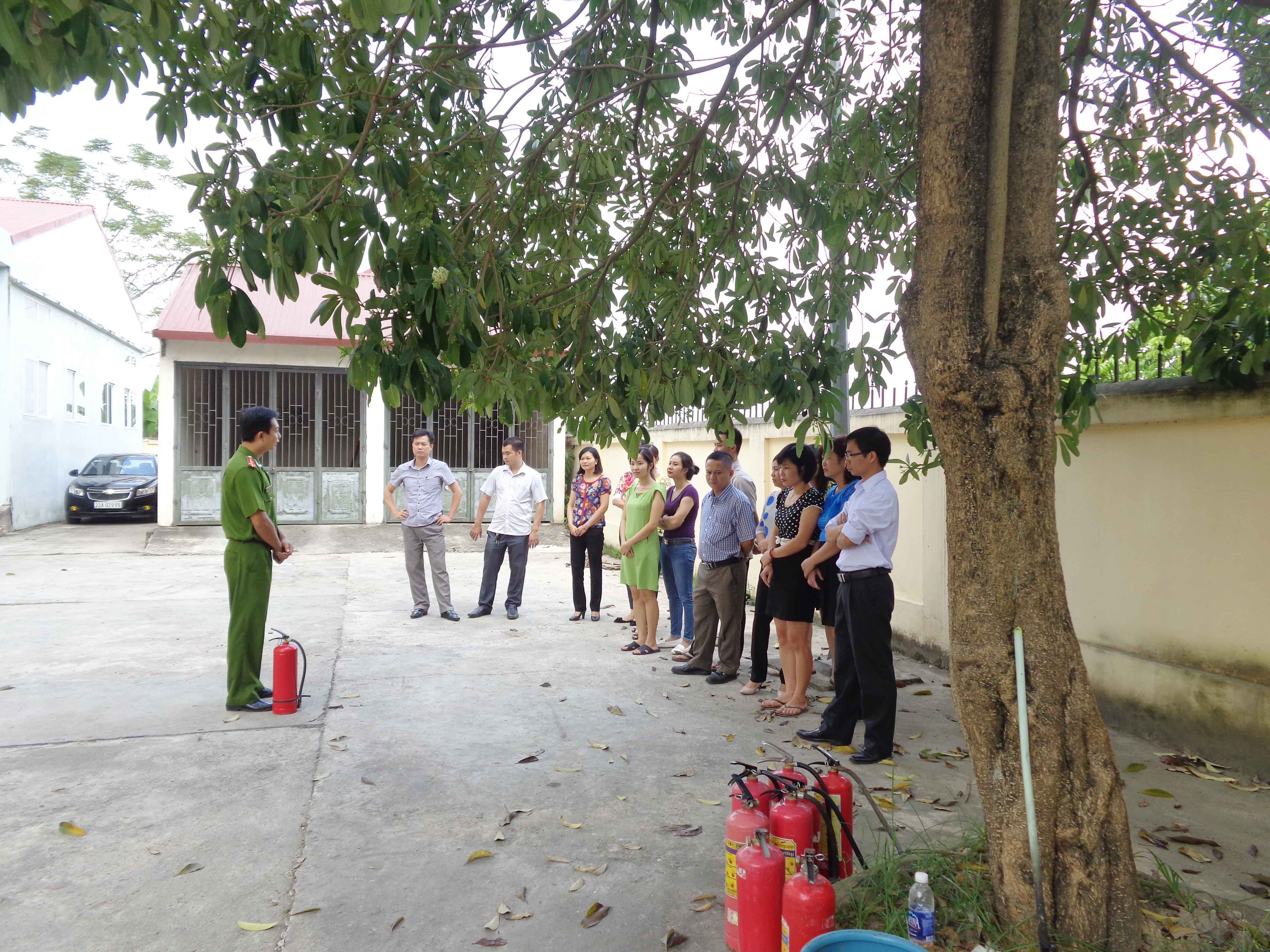 Nâng cao hiệu quả công tác phòng cháy, chữa cháy, góp phần bảo đảm an toàn tuyệt đối cơ quan, đơn vị.