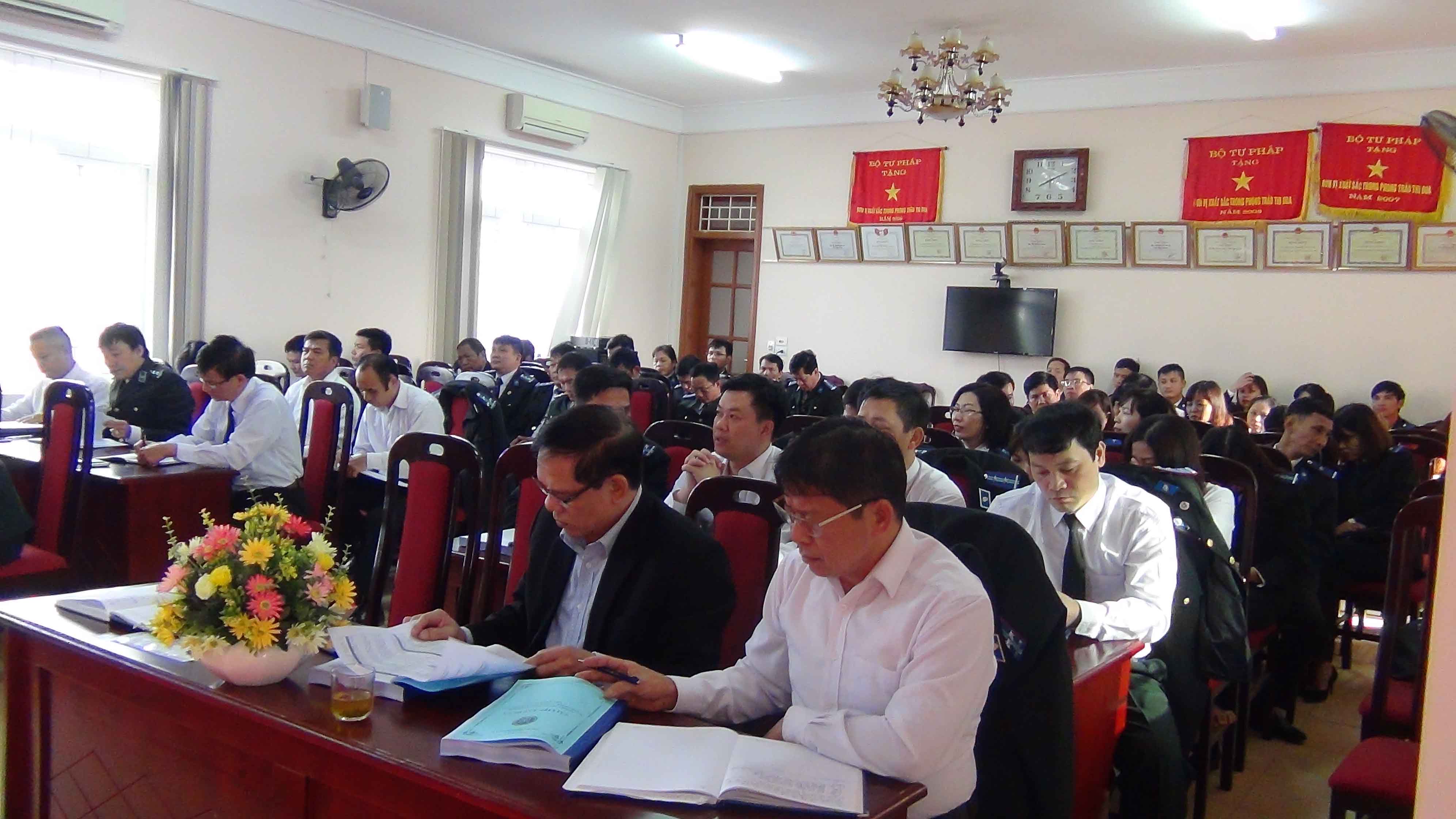 Hội nghị tập huấn chuyên sâu nghiệp vụ công tác THADS, HC, công tác giải quyết khiếu nại, tố cáo và công tác tổ chức cán bộ