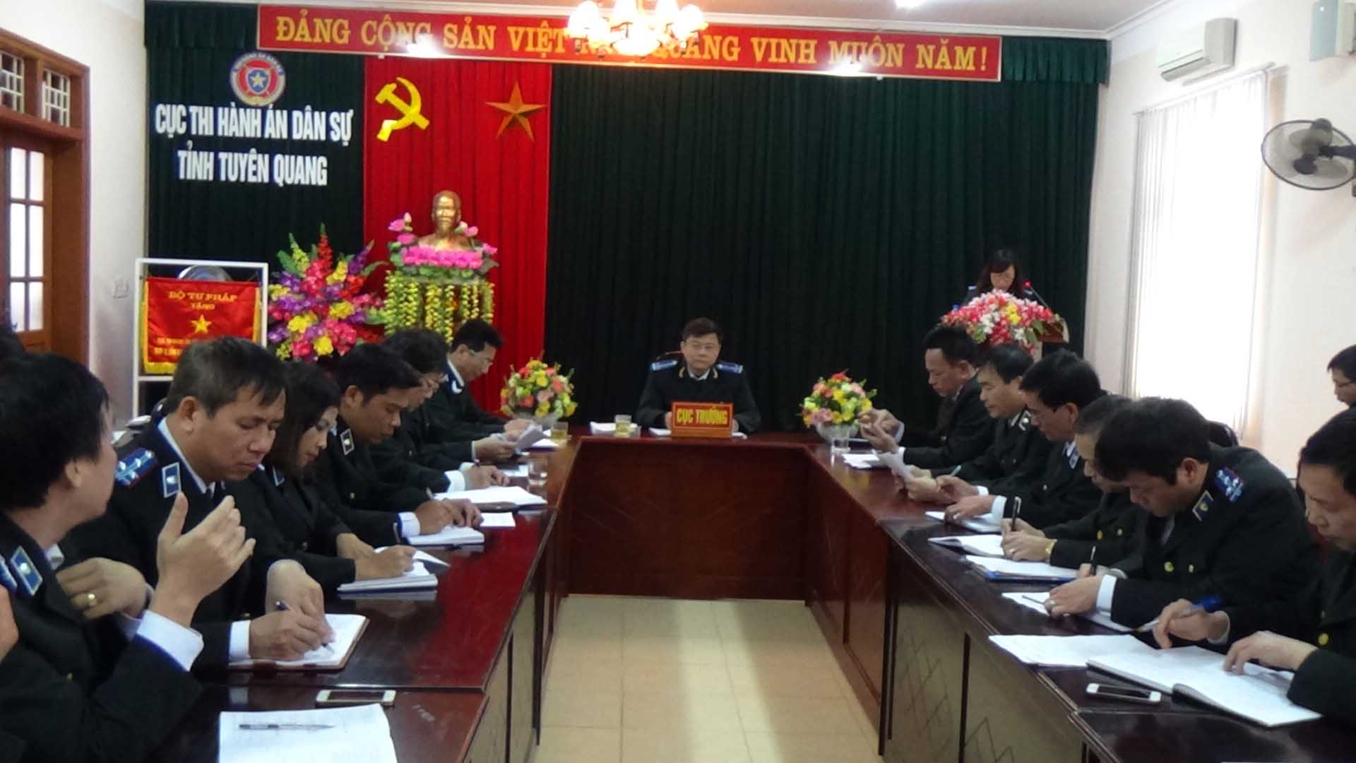 Hội nghị giao ban công tác THADS quý I năm 2018 và ký giao ước thi đua năm 2018.