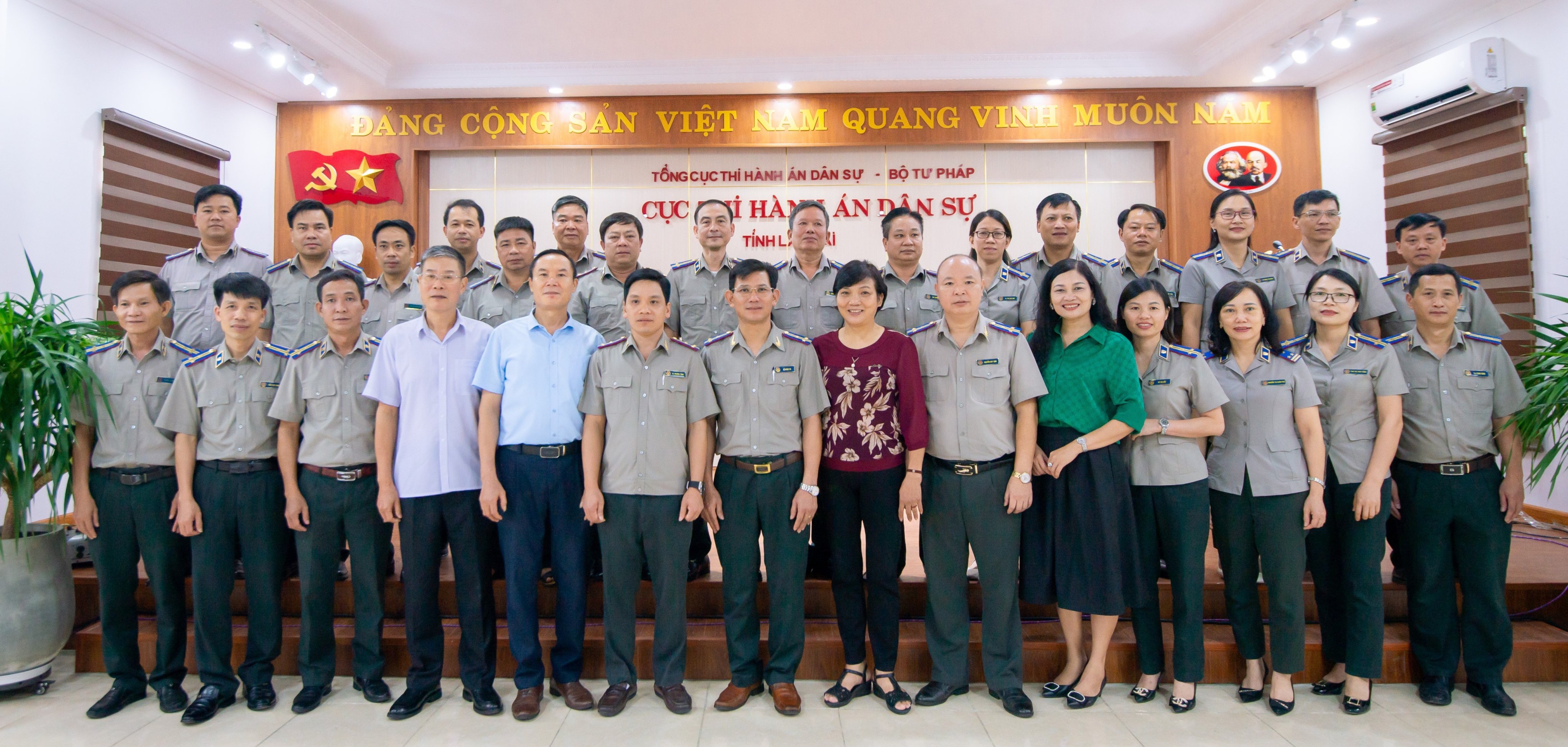 Cục Thi hành án dân sự tỉnh Lào Cai tổ chức Hội nghị giao ban công tác thi hành án Quý III năm 2023; Gặp mặt kỷ niệm 77 năm ngày truyền thống THADS và 30 năm chuyển giao công tác THADS