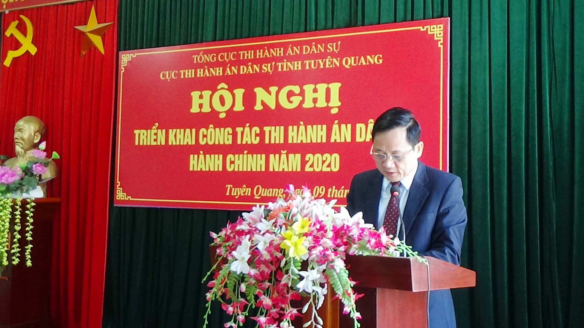 Hội nghị tổng kết công tác thi hành án dân sự, hành chính năm 2019, triển khai nhiệm vụ năm 2020