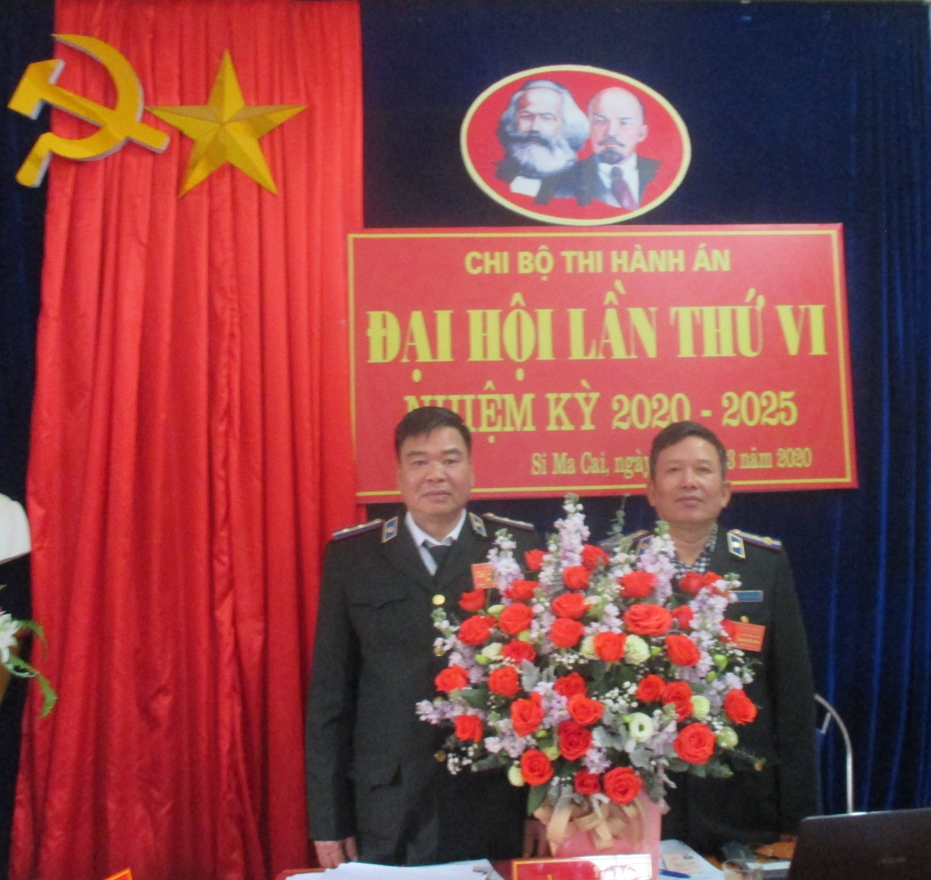 Chi bộ Thi hành án huyện Si Ma Cai tổ chức Đại hội chi bộ lần thứ VI, nhiệm kỳ 2020-2025