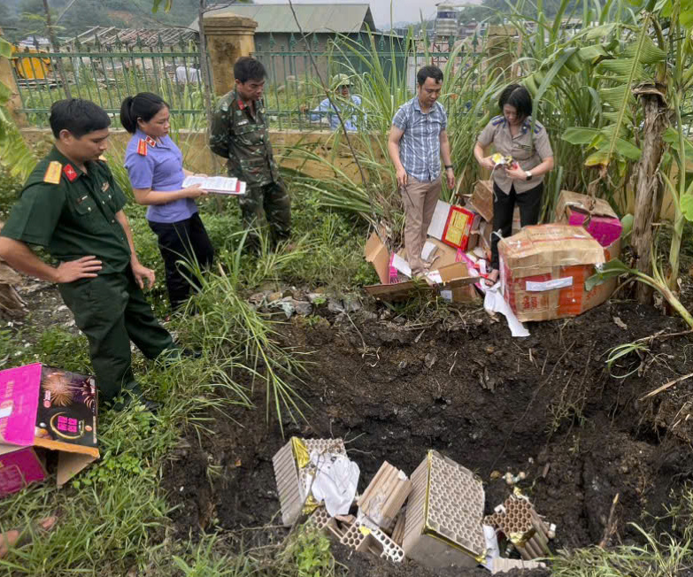 Công tác tiêu hủy vật chứng  tại Chi cục Thi hành án dân sự huyện Bảo Yên