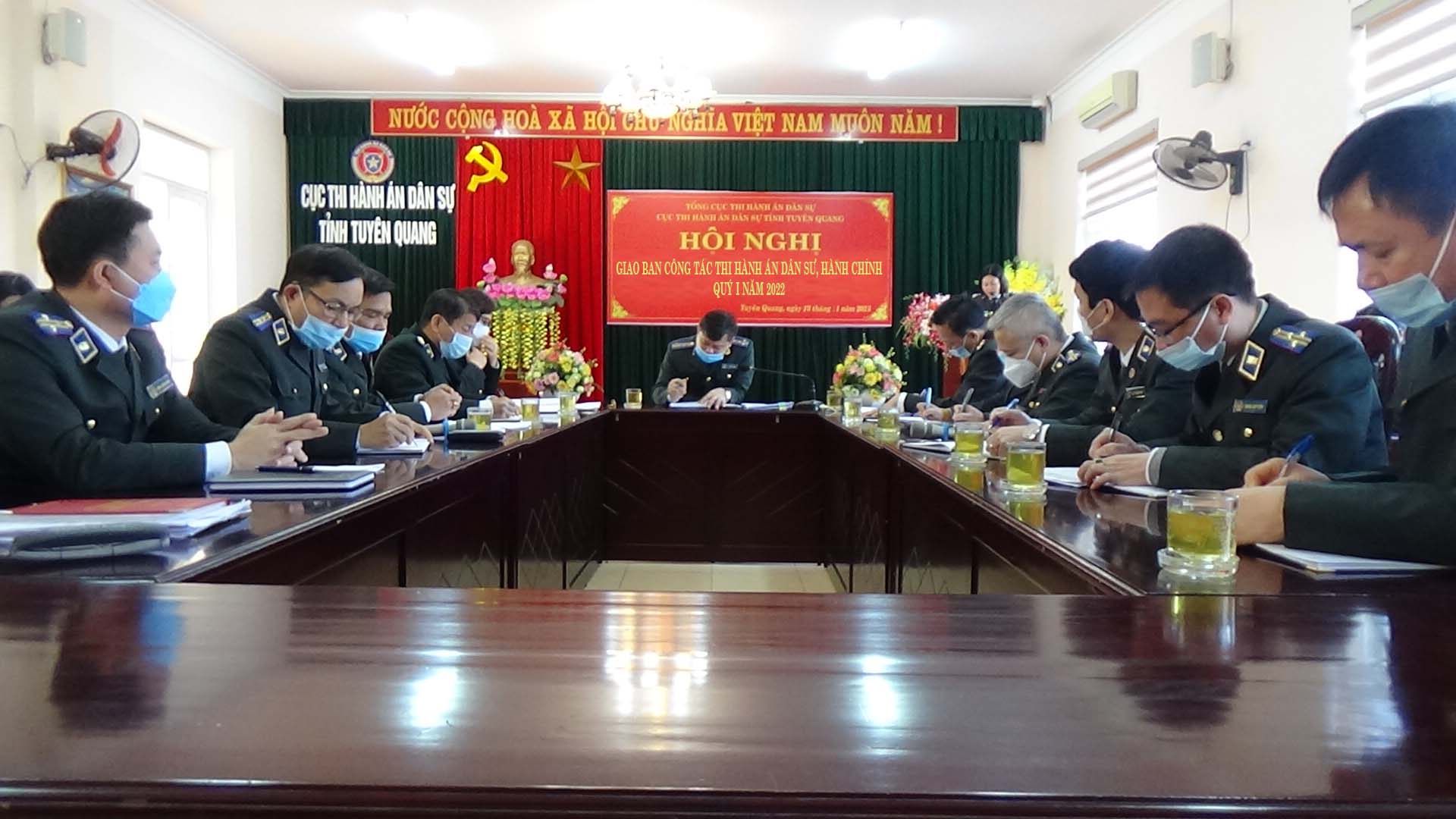 Hội nghị giao ban công tác THADS quý I năm 2022 và ký giao ước thi đua năm 2022