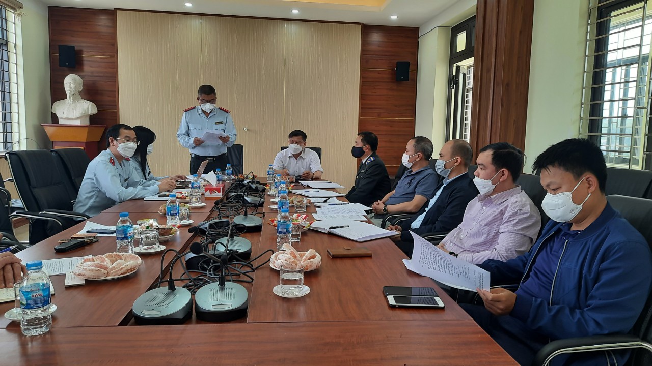 Công bố Quyết định thanh tra tại Cục THADS tỉnh Tuyên Quang