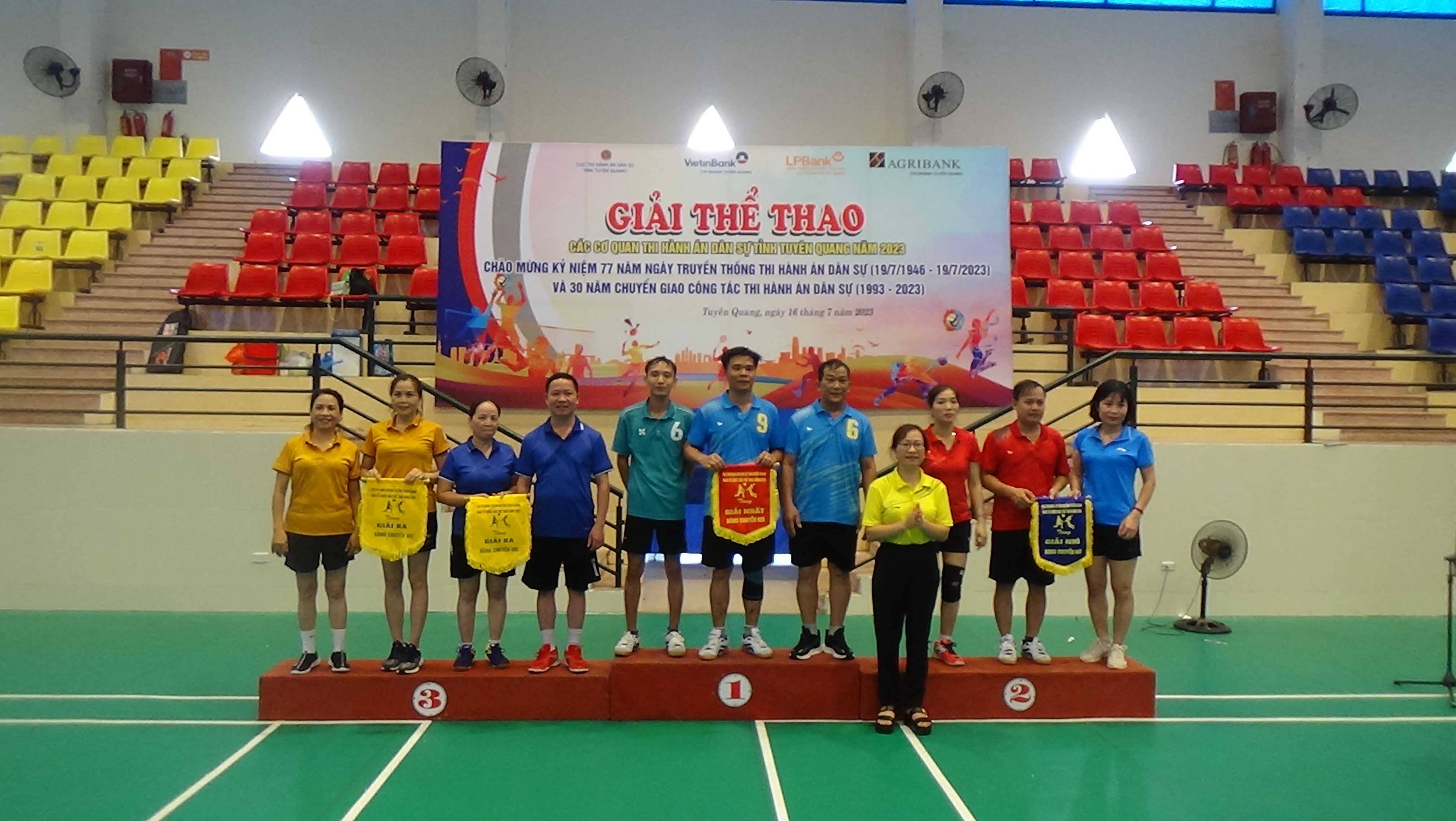 Giải thể thao chào mừng kỷ niệm 77 năm Ngày truyền thống THADS (19/7/1946-19/7/2023) và 30 năm chuyển giao công tác THADS (1993-2023)