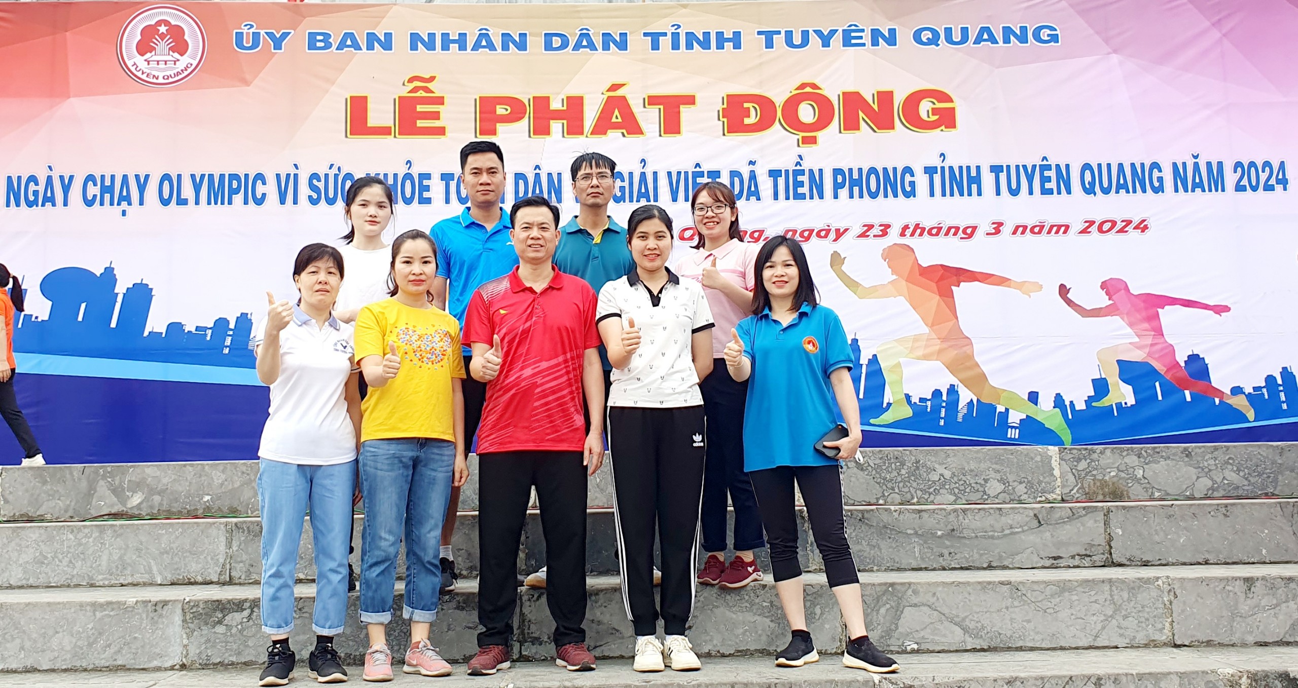 Công chức, người lao động Cục Thi hành án dân sự hưởng ứng ngày chạy Olympic vì sức khoẻ toàn dân năm 2024