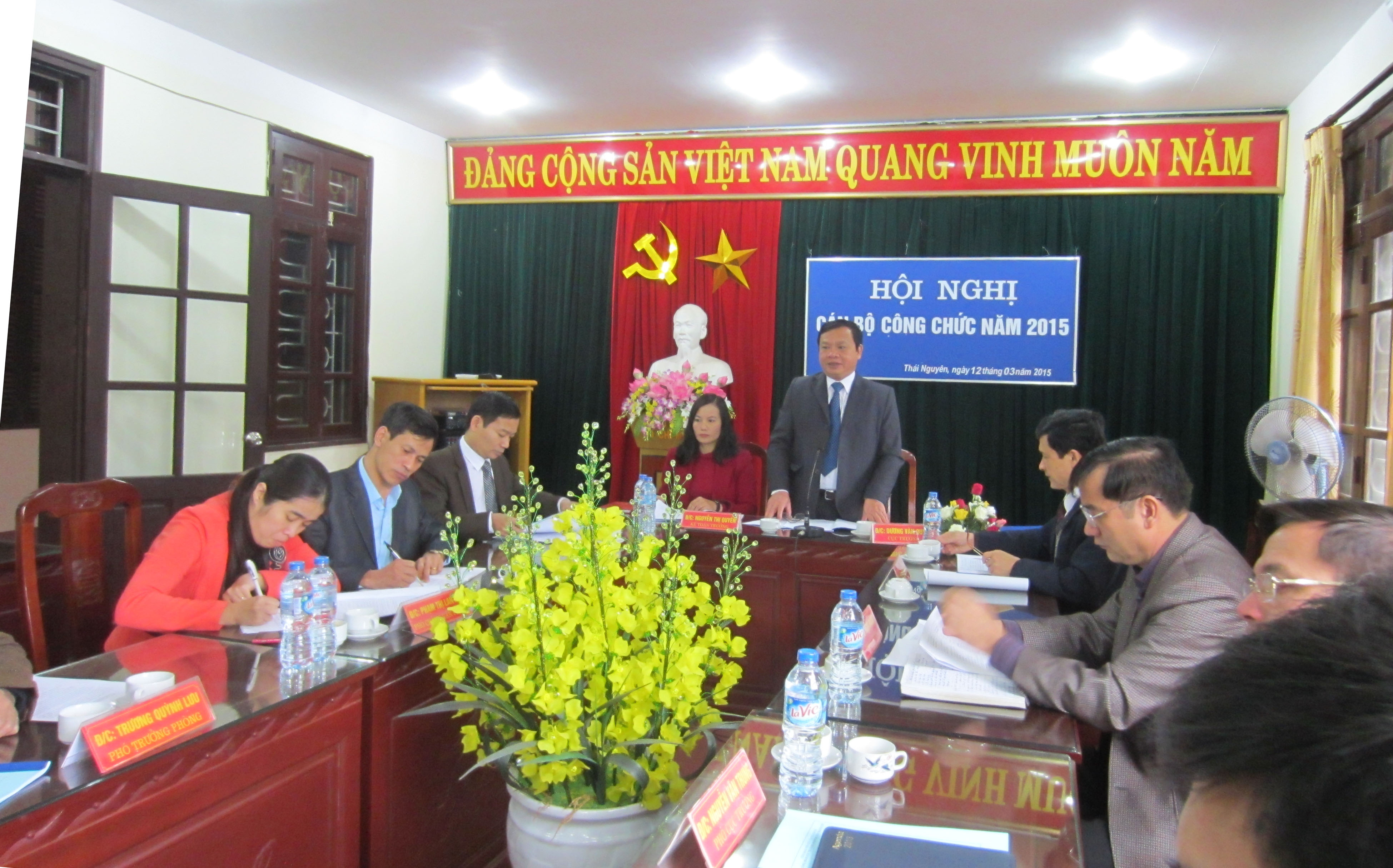 Cục THADS tỉnh tổ chức hội nghị cán bộ, công chức năm 2015