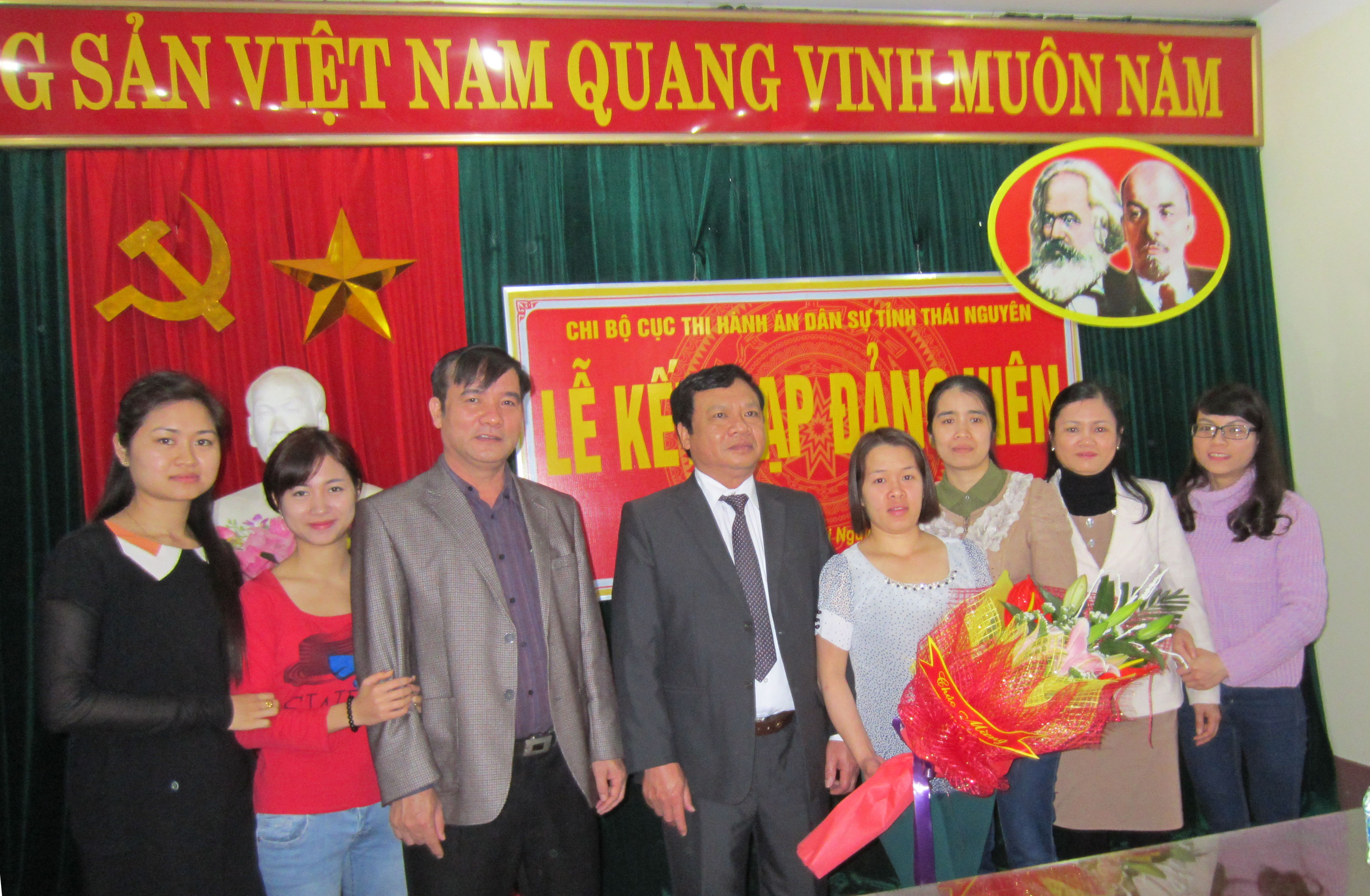 Chi bộ Cục THADS tổ chức Lễ kết nạp Đảng viên mới