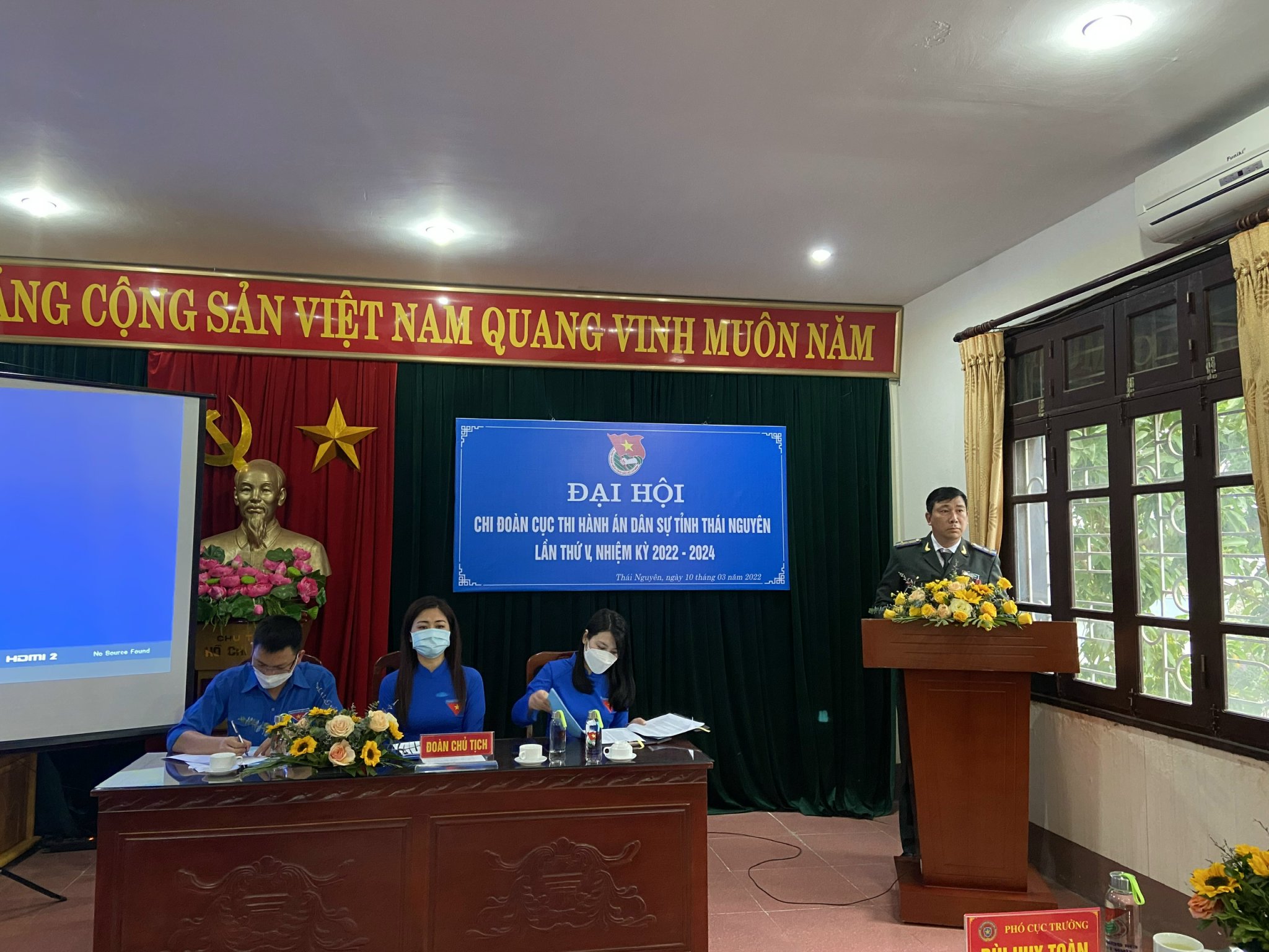 Chi đoàn Cục THADS tỉnh Thái Nguyên tổ chức Đại hội lần thứ V, nhiệm kỳ 2022-2024