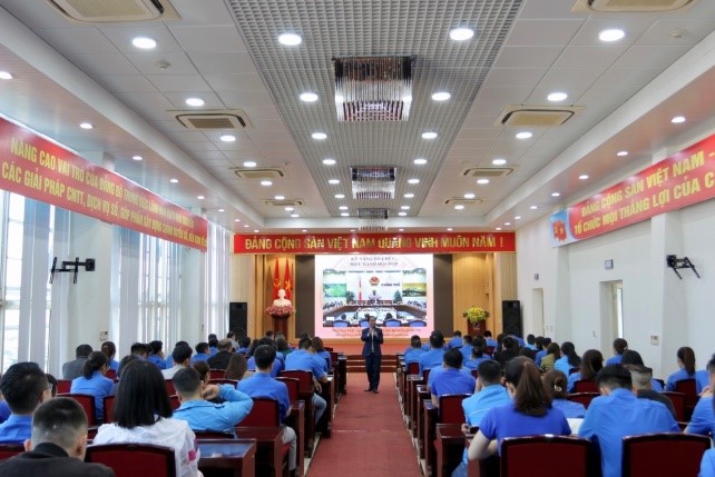 Tham gia Hội nghị tập huấn nghiệp vụ công tác Đoàn và phong trào thanh niên năm 2022