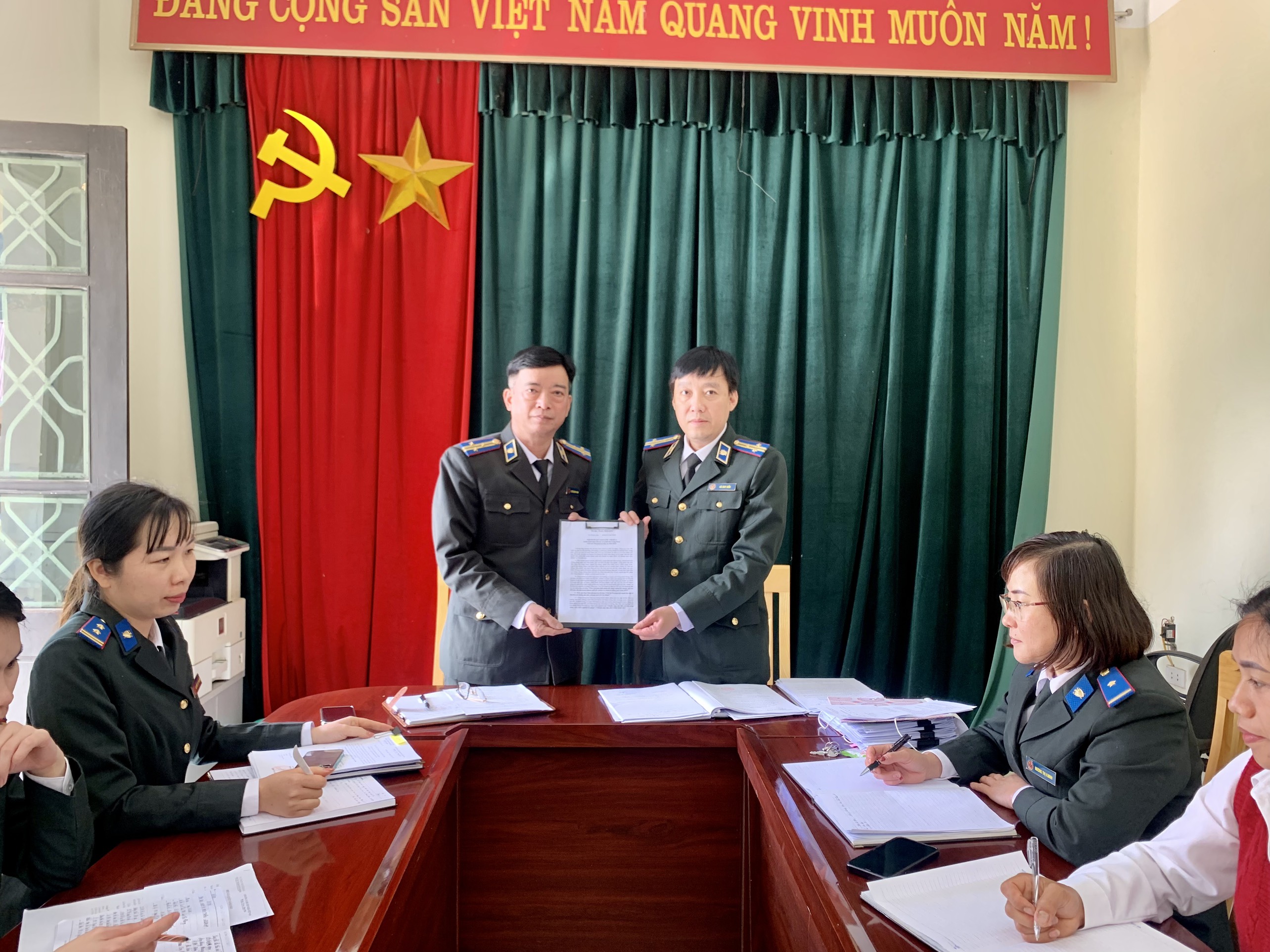 Công đoàn, Cơ quan Chi cục THADS huyện Na Hang tổ chức hội nghị công chức, người lao động năm 2023