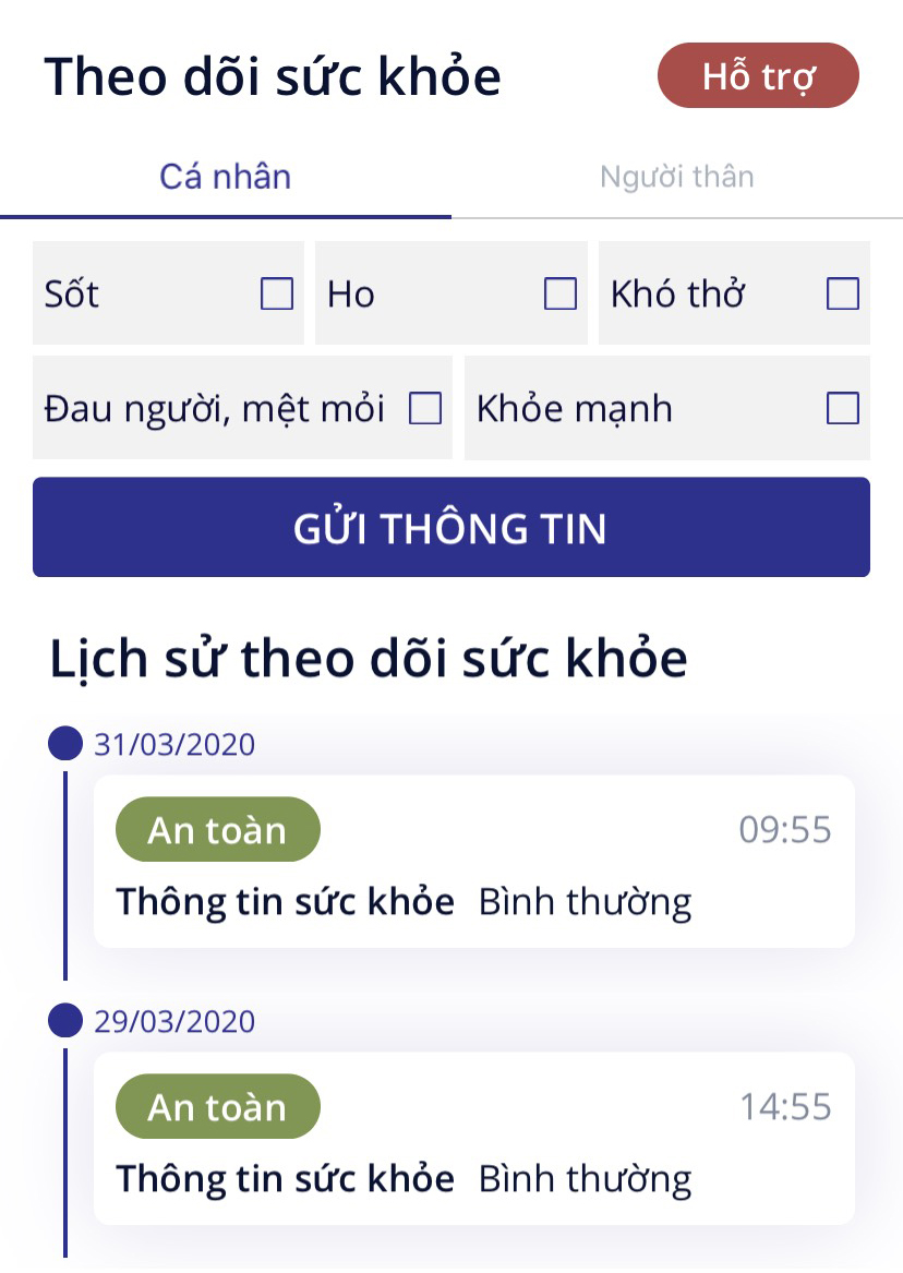 100% Công chức, người lao động Cục THADS tỉnh khai báo y tế tự nguyện