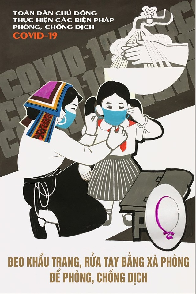 Ấn hành 14 mẫu tranh tuyên truyền cổ động chống dịch Covid-19 - 12