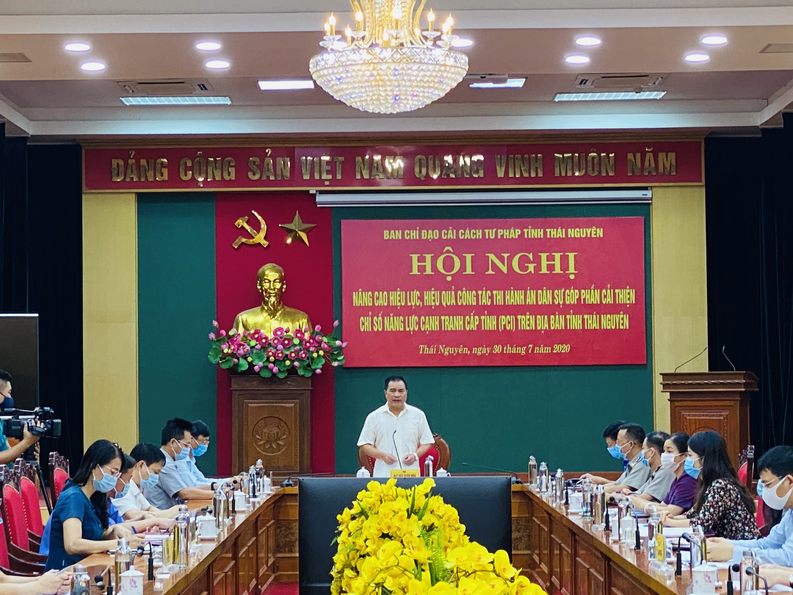 Thi hành án dân sự Thái nguyên góp phần cải thiện Chỉ số năng lực cạnh tranh cấp tỉnh