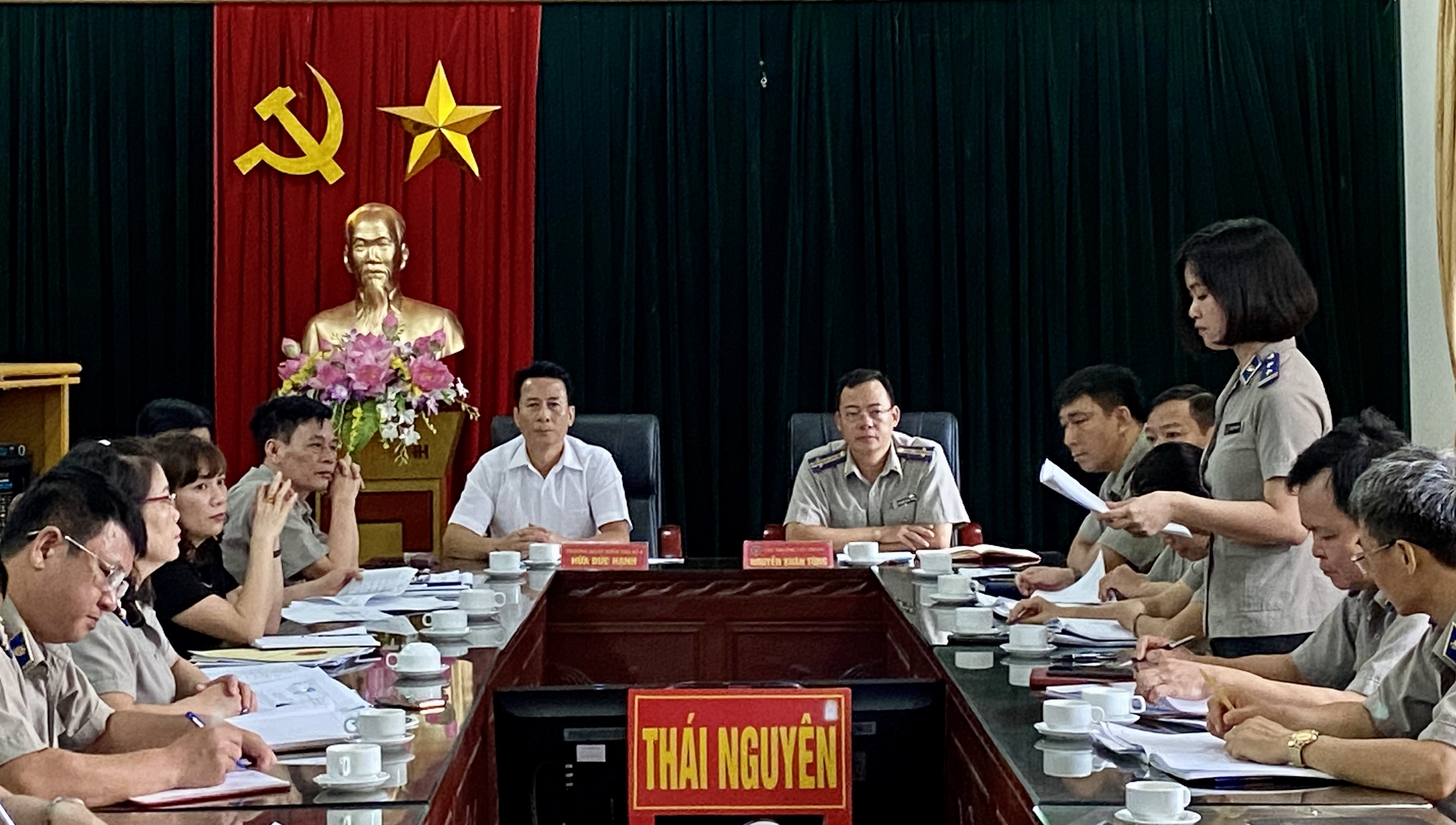 Kiểm tra công tác thi đua, khen thưởng tại Cục THADS tỉnh Thái Nguyên