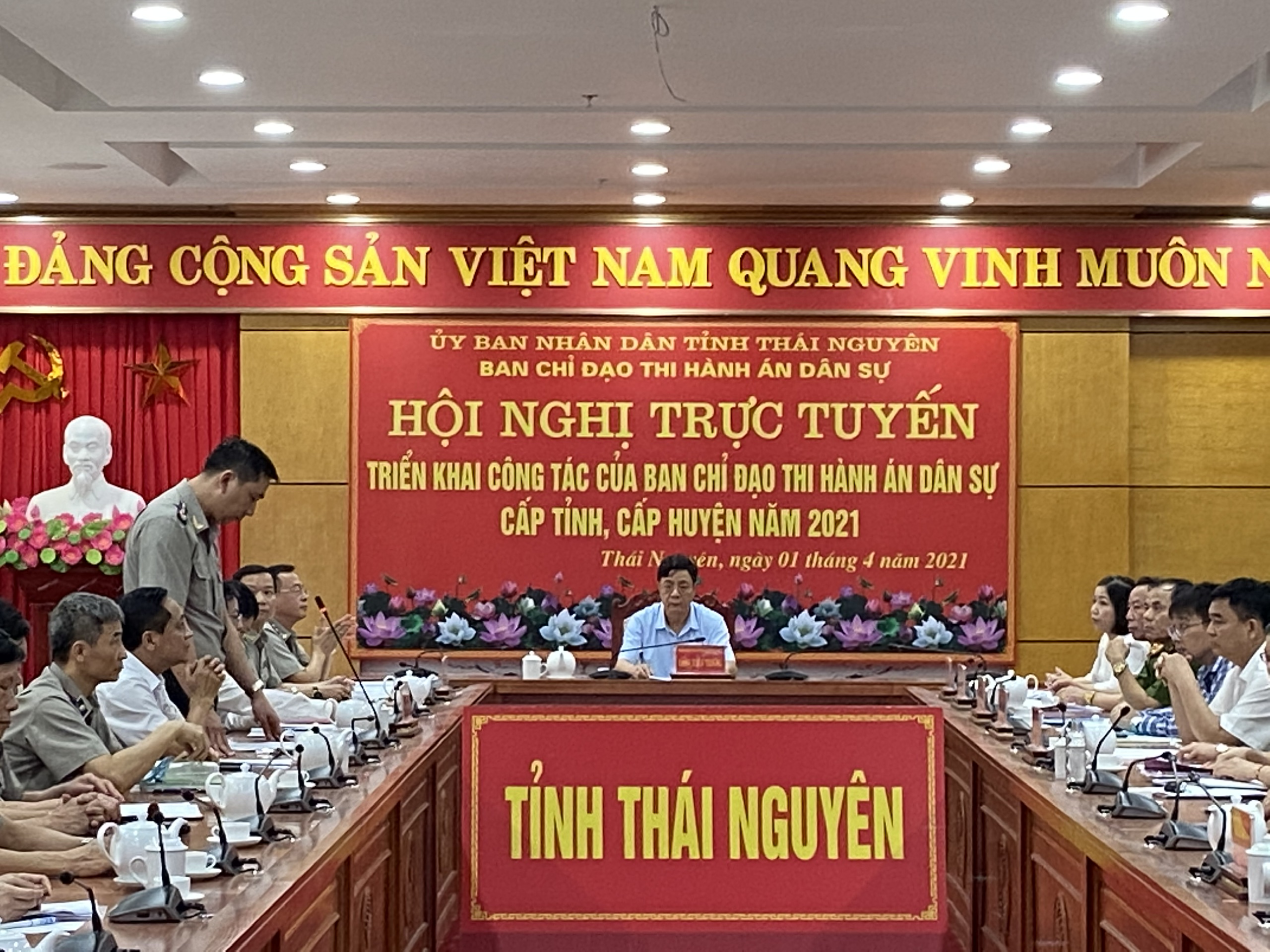 Ban Chỉ đạo Thi hành án dân sự tổ chức hội nghị triển khai nhiệm vụ công tác năm 2021