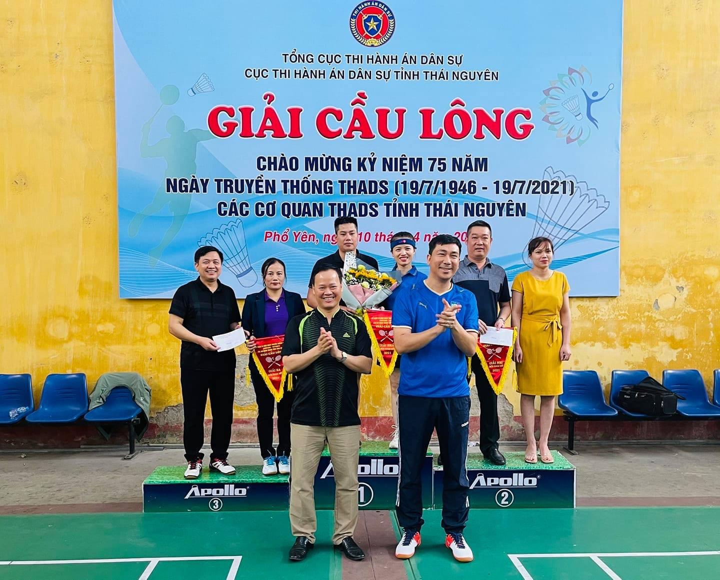 Giải cầu lông Chào mừng Kỷ niệm 75 năm Ngày Truyền thống THADS