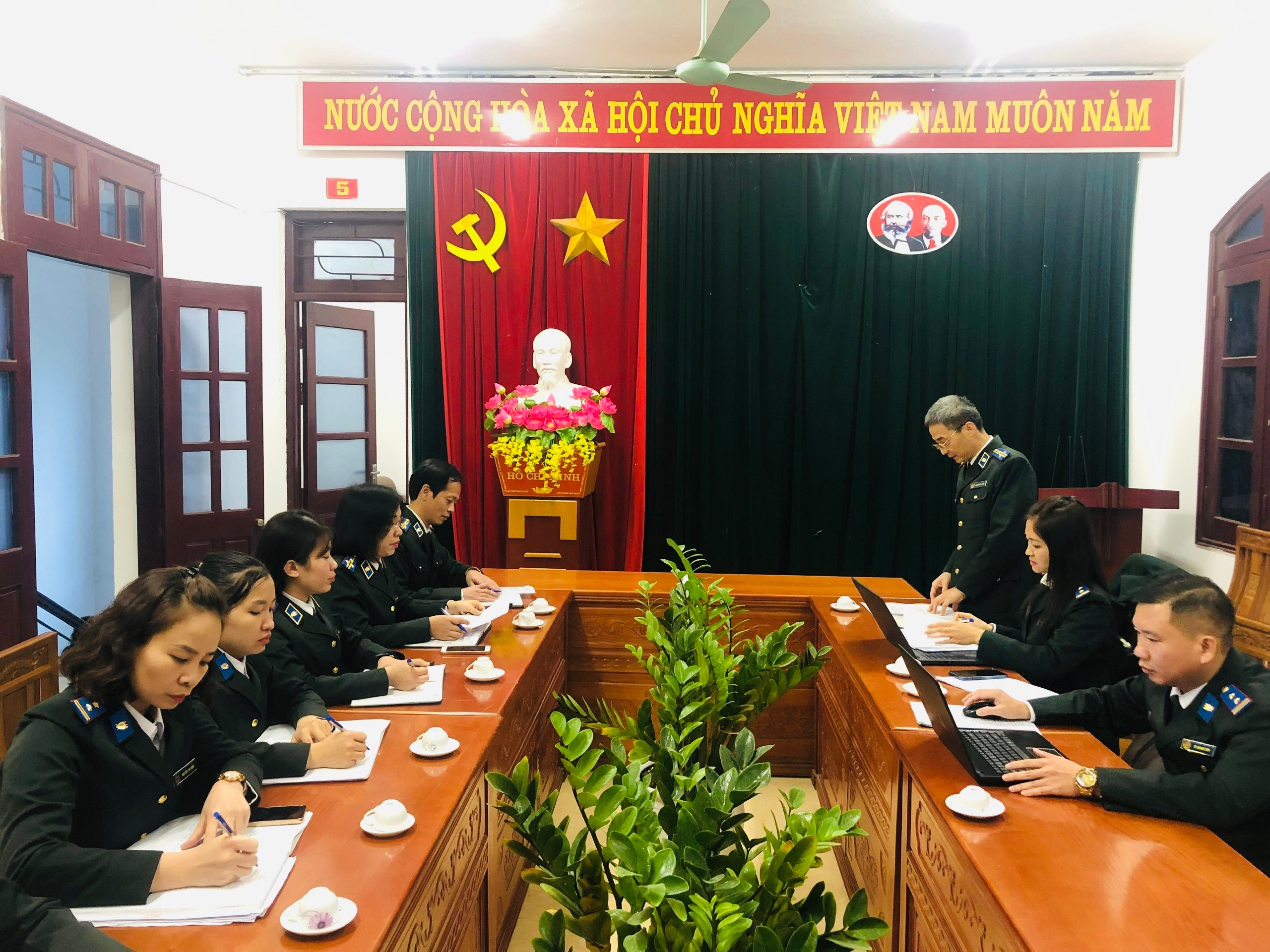 Cục THADS tỉnh phúc tra Kết luận kiểm tra và thẩm tra công tác tự kiểm tra THADS năm 2022