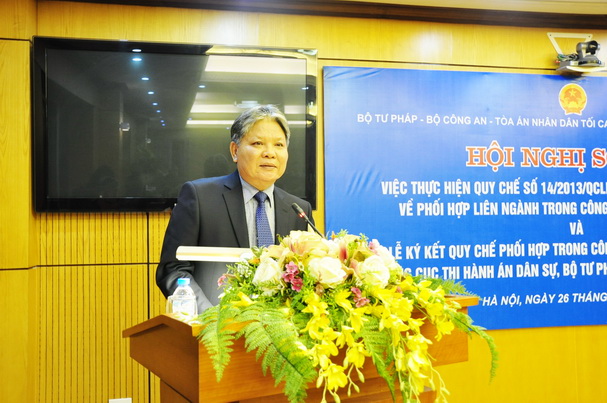 Tạo chuyển biến tích cực trong công tác Thi hành án dân sự