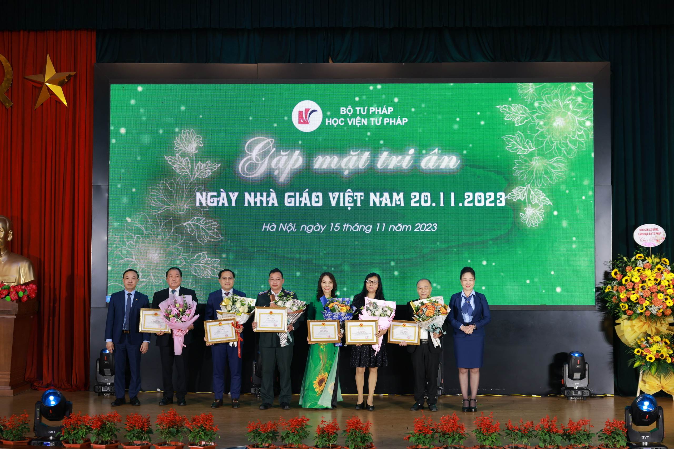 Học viện Tư pháp gặp mặt tri ân Ngày Nhà giáo Việt Nam