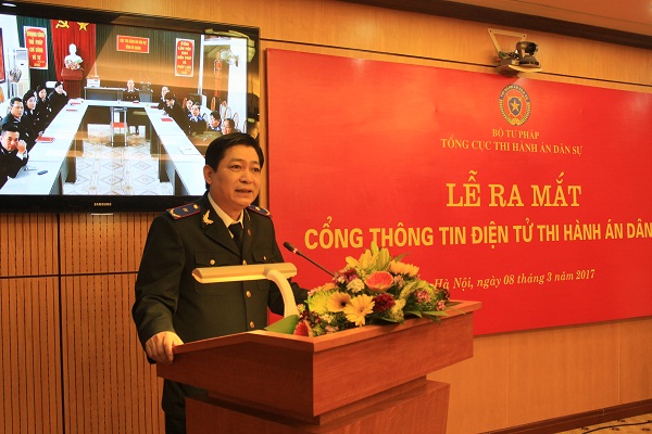 Lễ Ra mắt Cổng Thông tin điện tử Thi hành án dân sự