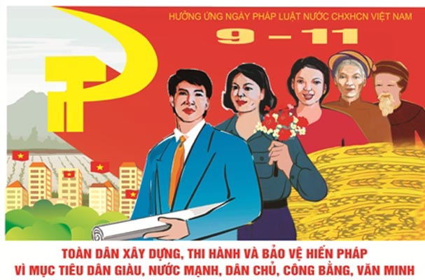 Ngày 09 tháng 11 – Ngày Pháp luật nước Cộng hòa xã hội chủ nghĩa Việt Nam