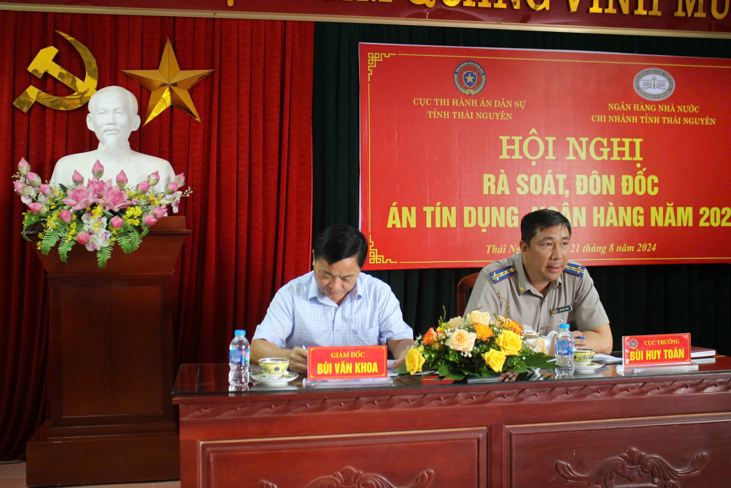 Thái Nguyên: tổ chức Hội nghị chỉ đạo, đôn đốc thi hành án tín dụng ngân hàng