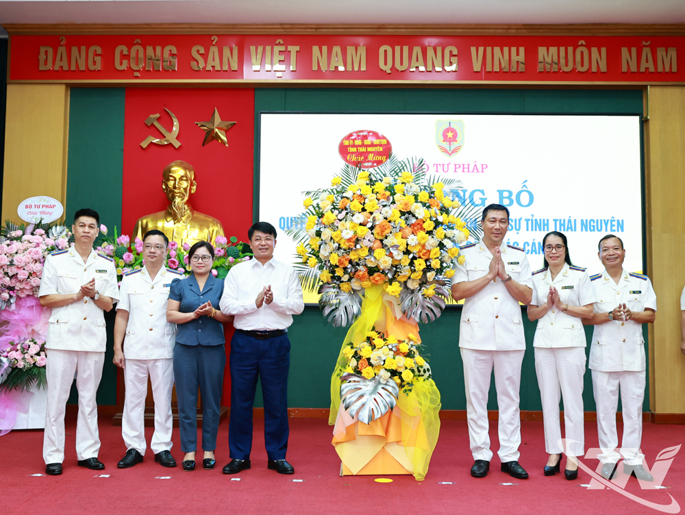 Thành lập Thi hành án dân sự tỉnh Thái Nguyên