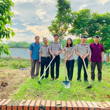 Khởi công xây dựng công trình kho vật chứng Chi cục THADS huyện Thanh Ba