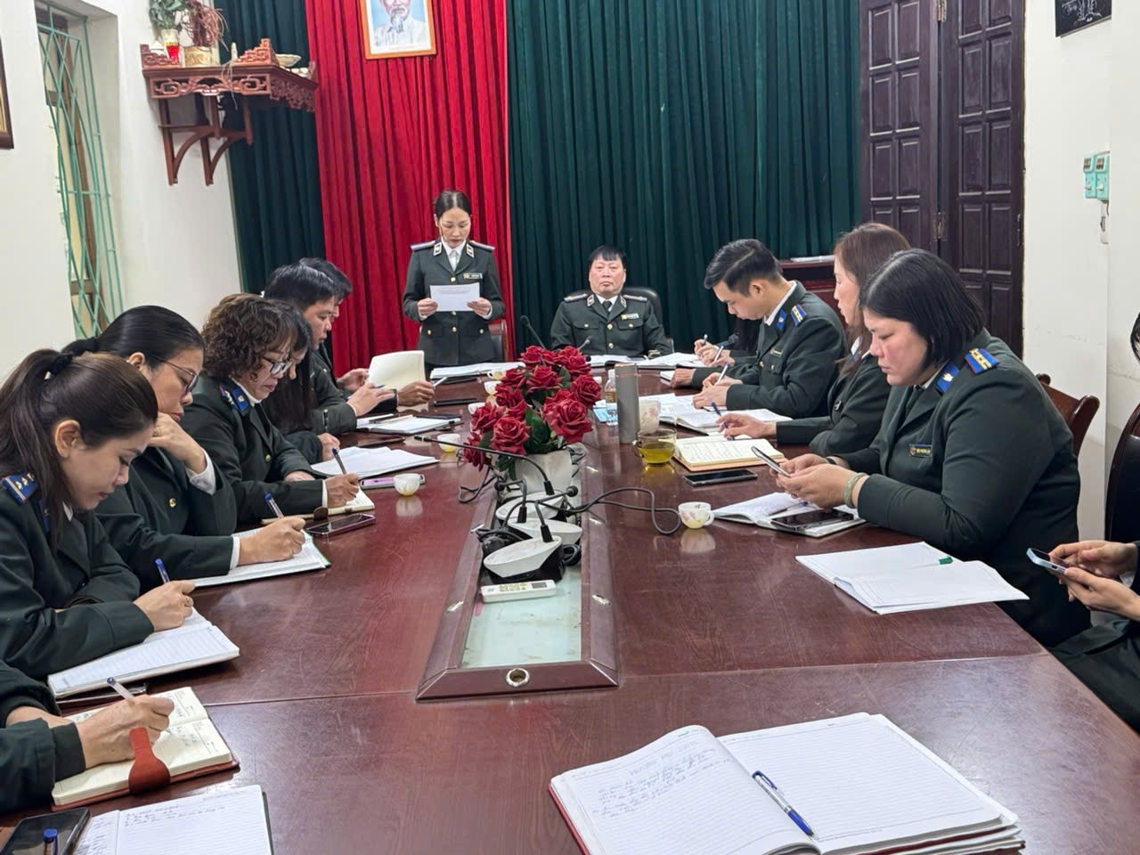 Chi cục THADS thành phố Việt Trì tổ chức Hội nghị cán bộ, công chức năm 2025