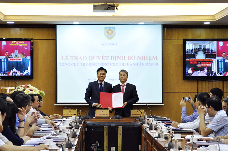Bổ nhiệm Tổng Cục trưởng Tổng cục Thi hành án dân sự