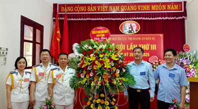 CHI CỤC THI HÀNH ÁN DÂN SỰ HUYỆN VÕ NHAI TỔ CHỨC ĐẠI HỘI CHI BỘ LẦN THỨ III, NHIỆM KỲ 2020-2025