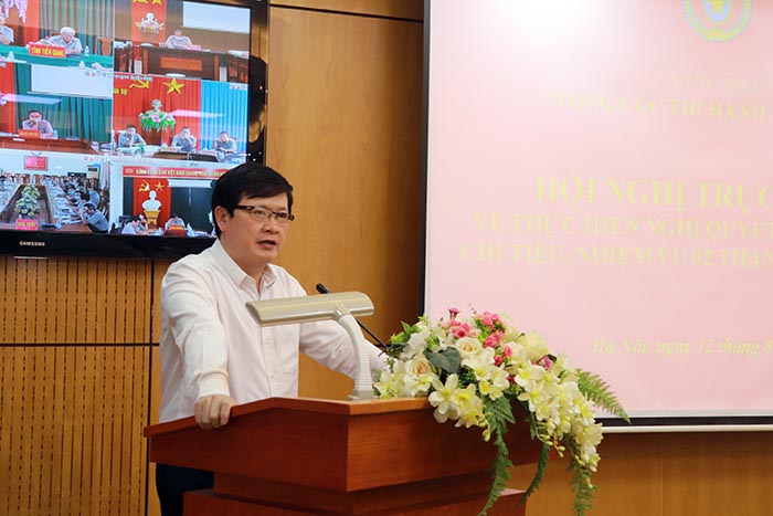 Tổng cục THADS tổ chức Hội nghị trực tuyến về thực hiện Nghị quyết số 84/NQ-CP ngày 29/5/2020 của Chính phủ và chỉ tiêu, nhiệm vụ 02 tháng cuối năm 2020