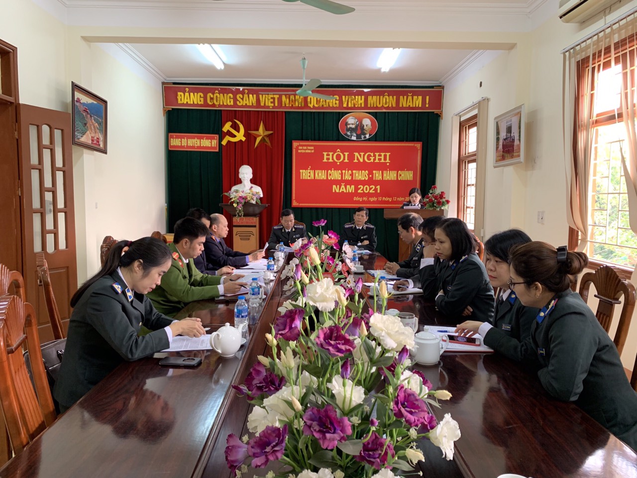 Chi cục THADS huyện Đồng Hỷ tổ chức Hội nghị triển khai công tác năm 2021