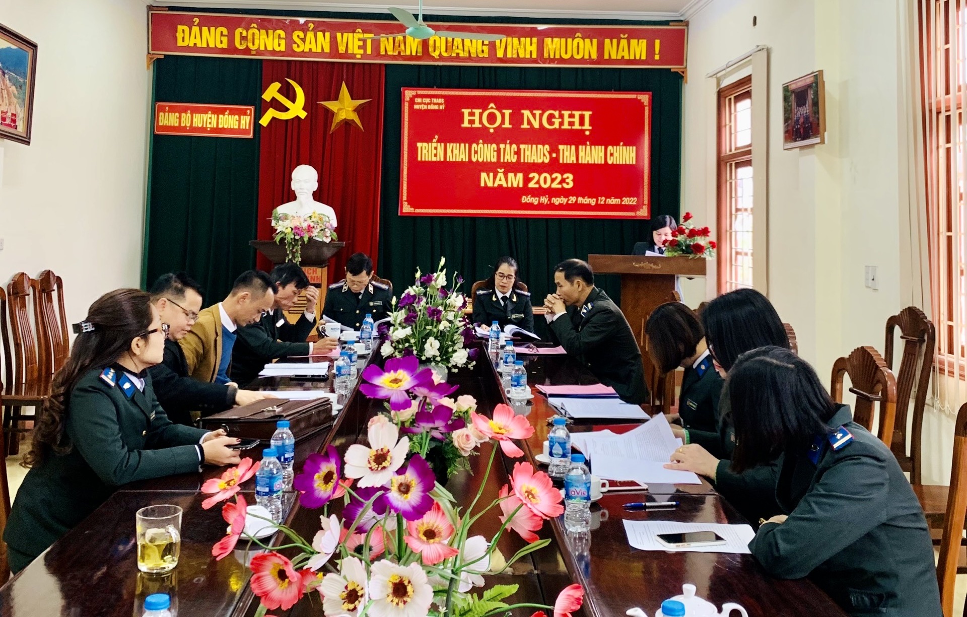 Chi cục THADS huyện Đồng Hỷ tổ chức Hội nghị triển khai công tác năm 2023