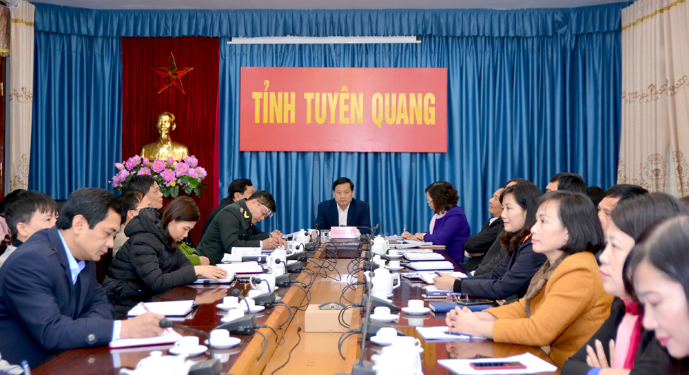 Hội nghị triển khai công tác tư pháp 2021