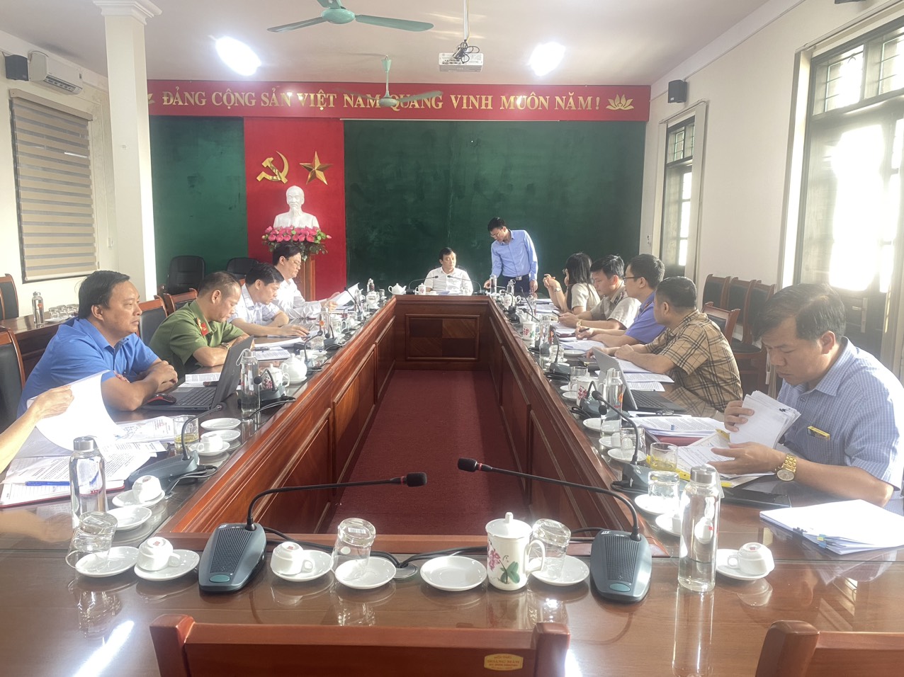 Ban chỉ đạo THADS huyện Đại Từ tổ chức hội nghị giao ban công tác 9 tháng năm 2024, triển khai  nhiệm vụ trọng tâm 3 tháng cuối năm 2024