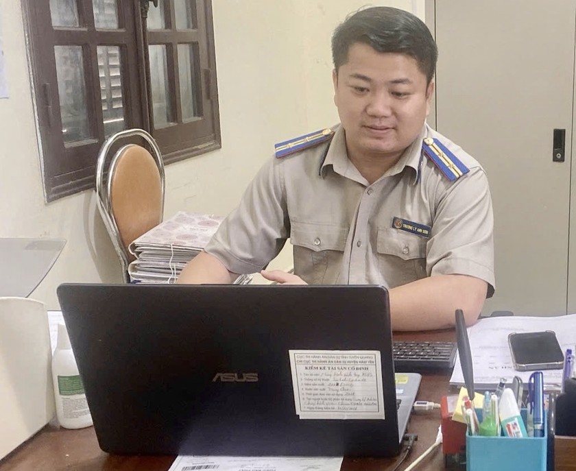 Chấp hành viên Trương Lý Anh Sơn: Vừa là hòa giải viên, vừa là trọng tài