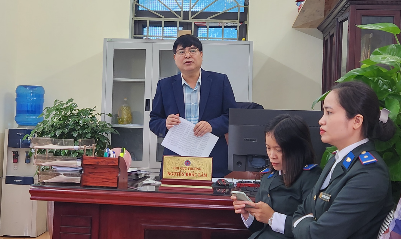 Cục Thi hành án dân sự tỉnh Bắc Ninh làm việc với Chi cục thi hành án dân sự thị xã Thuận Thành