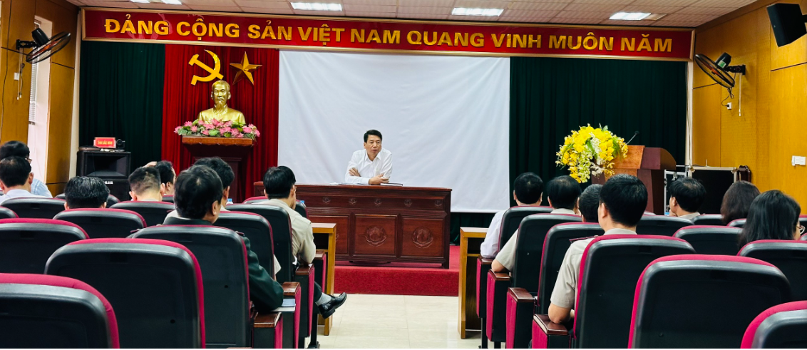 Cục Thi hành án dân sự tỉnh Bắc Ninh đã tổ chức Hội nghị giao ban kết quả thực hiện nhiệm vụ công tác 04 tháng đầu năm 2024