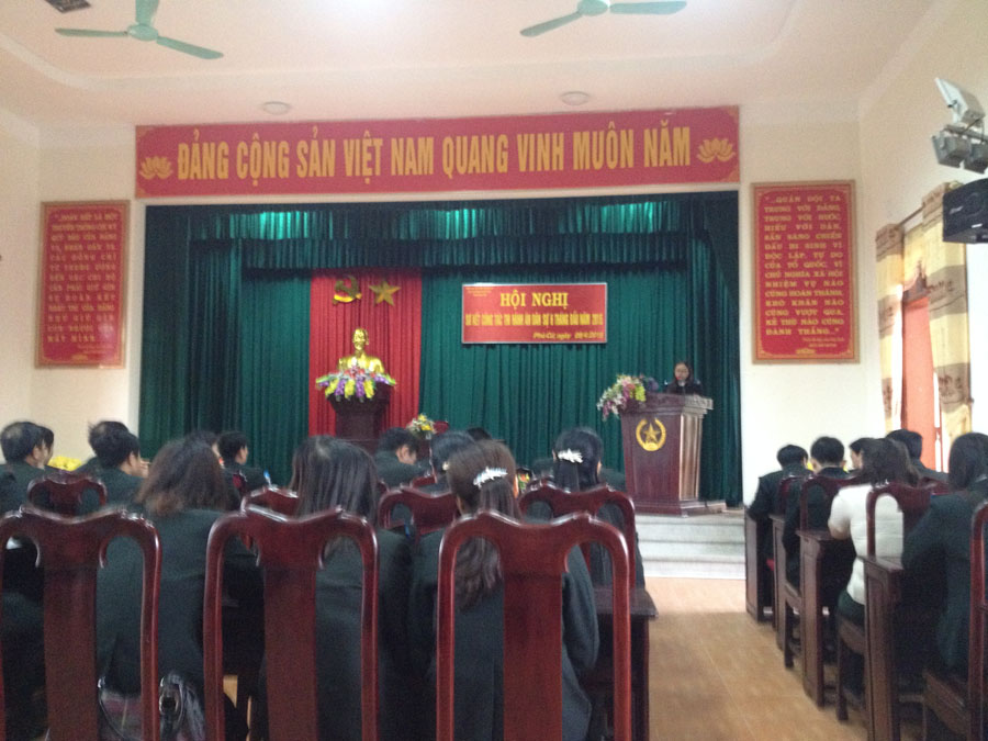 Hội nghị sơ kết công tác thi hành án dân sự 6 tháng đầu năm 2015