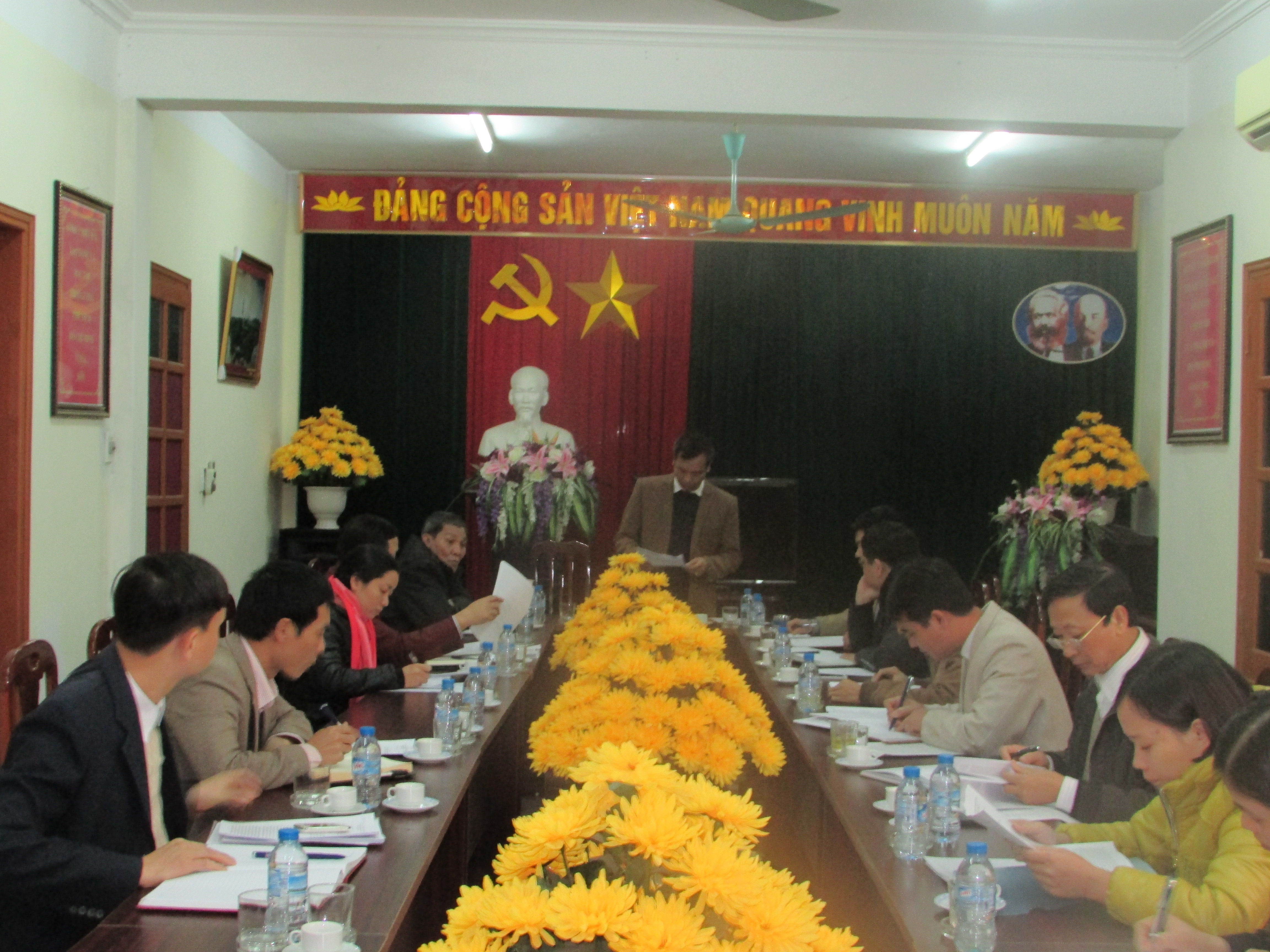 Hội nghị kiểm điểm đối với tập thể và cá nhân thành viên Lãnh đạo Cục năm 2015.