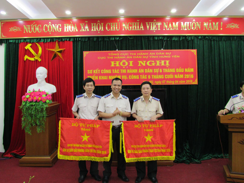 Hội nghị sơ kết công tác thi hành án dân sự 6 tháng đầu năm 2016