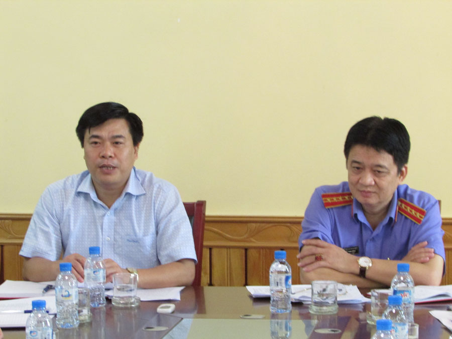 Đoàn công tác số 3, Ban Chỉ đạo Thi hành án dân sự tỉnh kiểm tra hoạt động của Ban Chỉ đạo Thi hành án dân sự huyện Khoái Châu, Kim Động