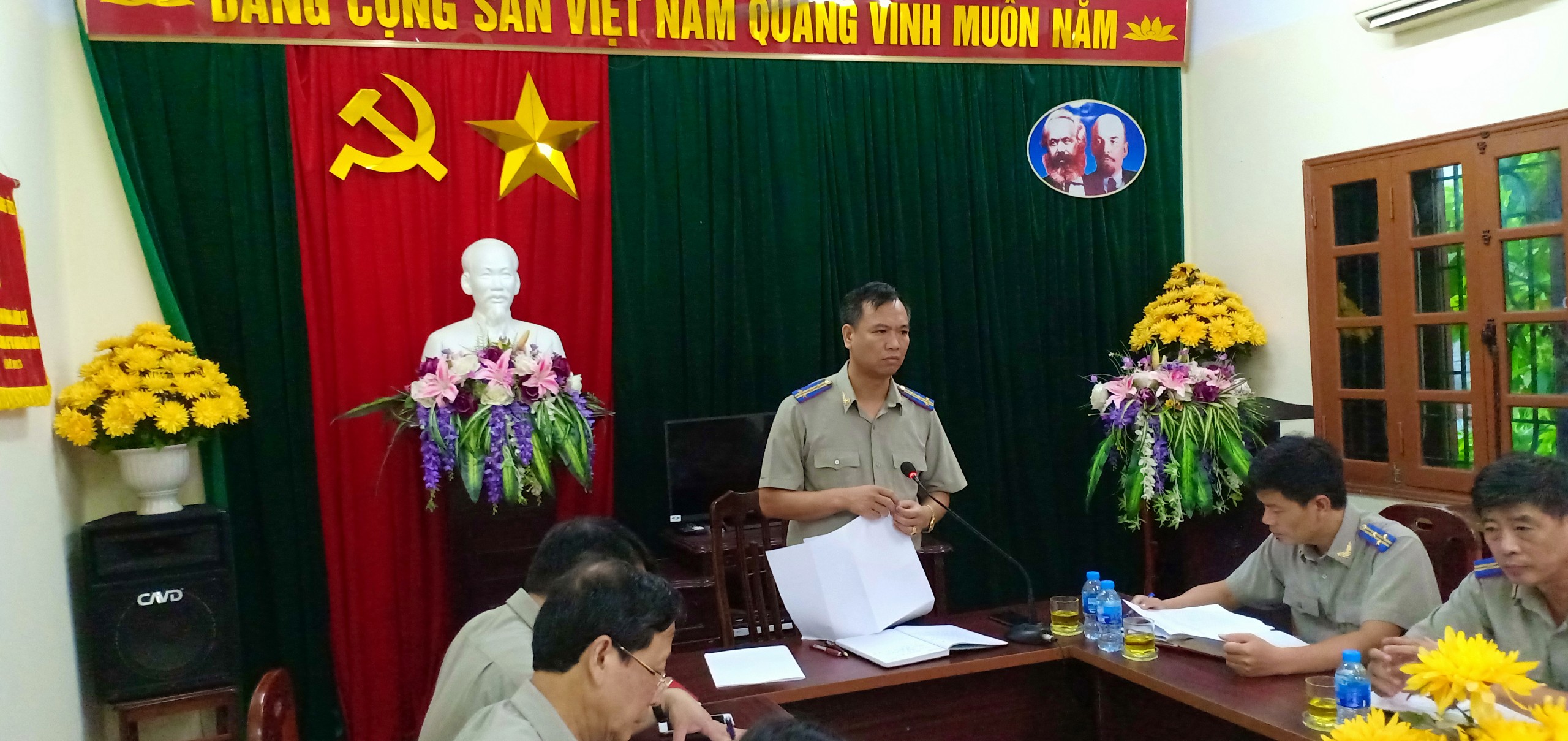 Hội nghị giao ban công tác 9 tháng năm 2018