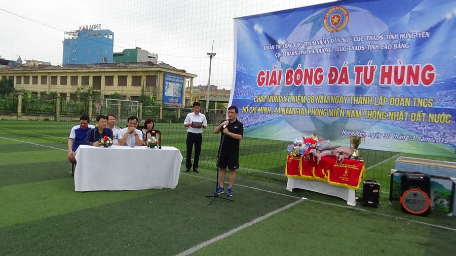 Giao lưu bóng đá chào mừng Kỷ niệm 88 năm ngày Thành lập Đoàn TNCS Hồ Chí Minh (26/3/1931-26/3/2019); 44 năm Ngày giải phóng Miền Nam thống nhất đất nước (30/4/1975-30/4/2019)