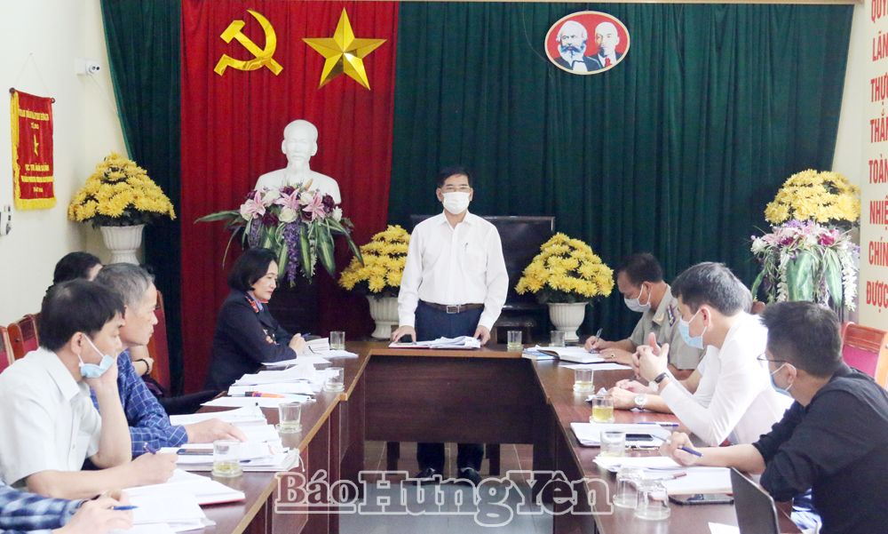 Họp liên ngành thông tin về kết quả tổ chức thi hành án và giải quyết khiếu nại, tố cáo